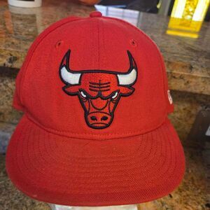 New-era Men's Red Hat